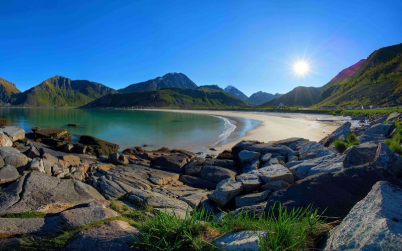 Arctic Beach Paradise