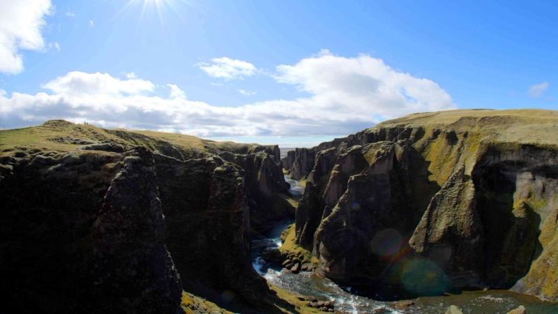 Fjaorargljufur Canyon