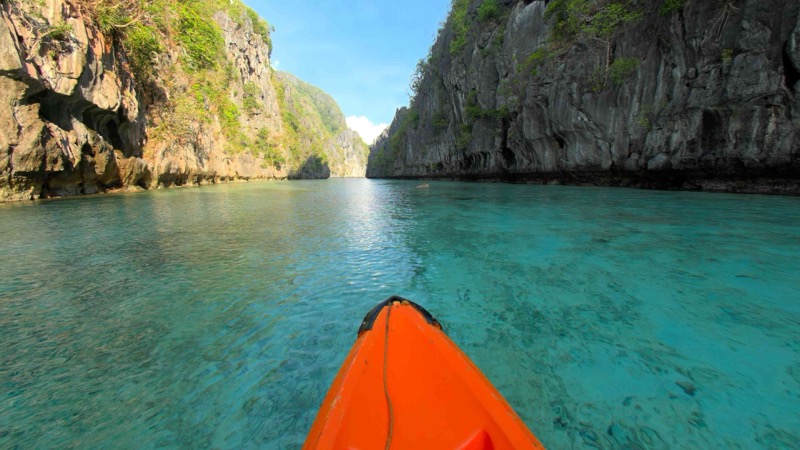 Kayaking the Big Lagoon